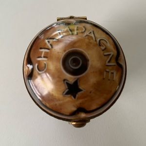 Limoges champagne cork box